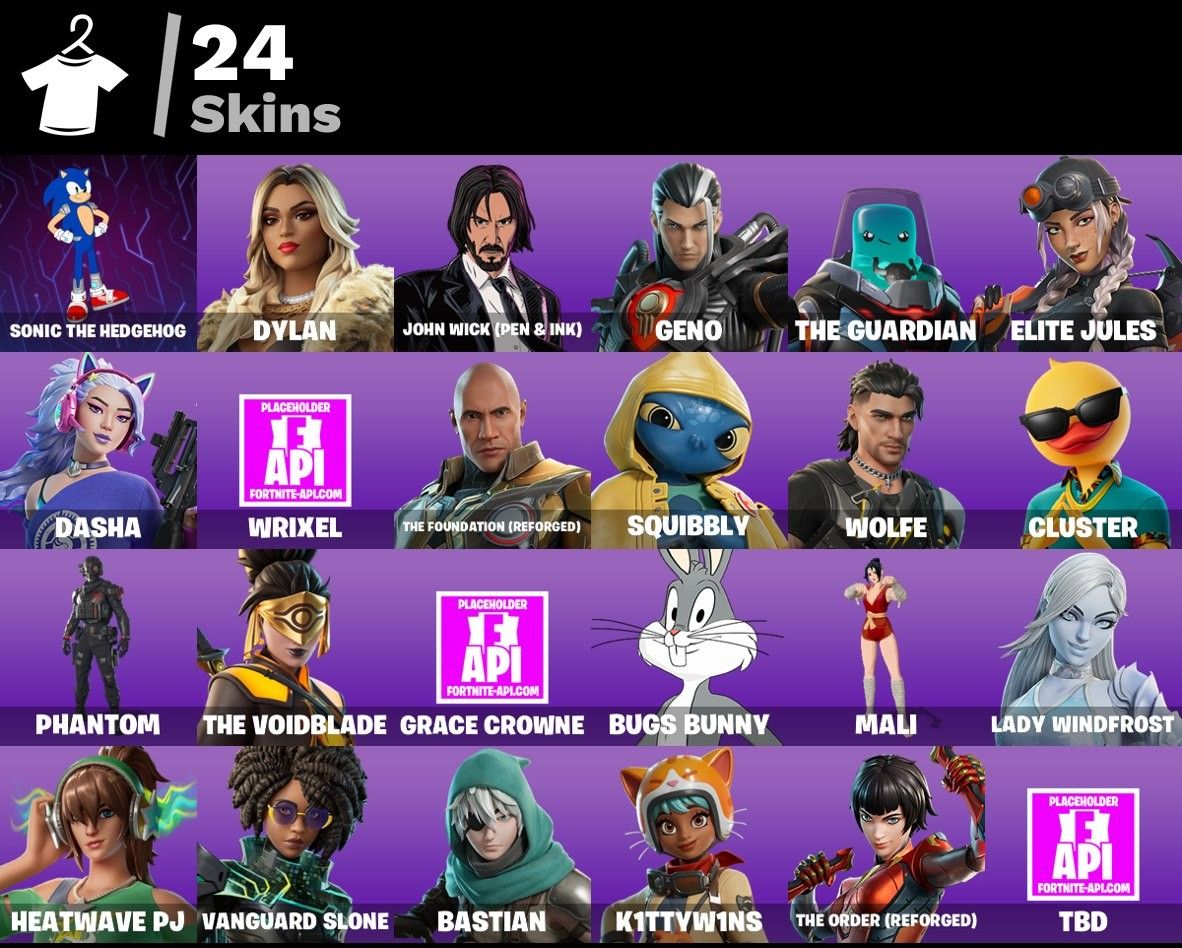Conta de Fortnite com 24 Skins | Bugs Bunny | Promoção!