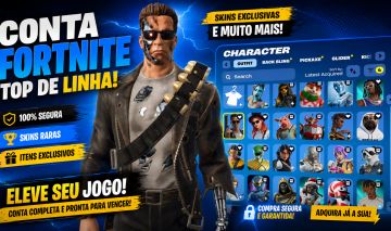 CONTA FORTNITE TRYHARD NO PREÇO GTA 5 ONLINE DE BRINDE