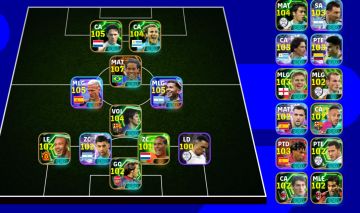 Conta eFootball RONALDINHO BIG TIME+DANI OLMO+ENZO FERNANDEZ SÓ CRAQUE!!!