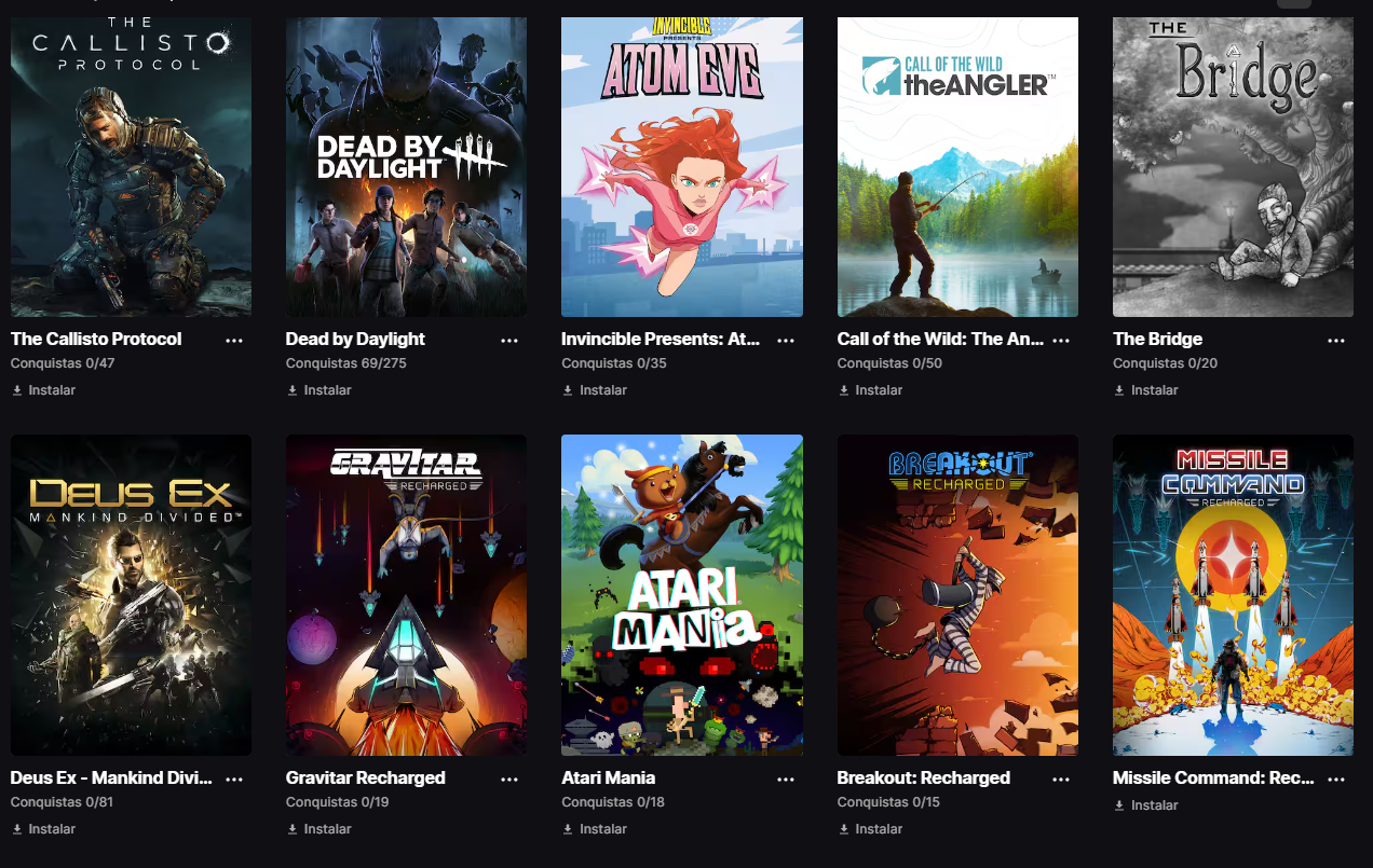 Conta full aceso Epic Games com diversos jogos