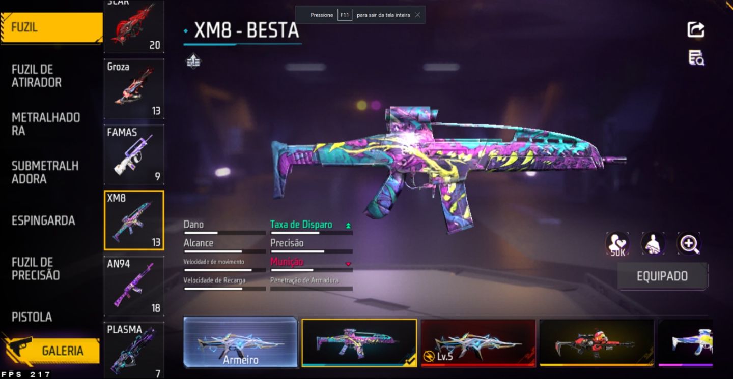 Conta prime 8 900 peitas muito boa