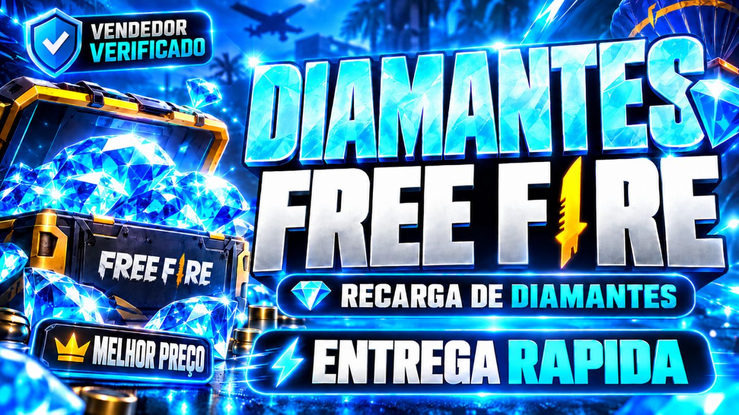 [MENOR PREÇO] DIAMANTES FREE FIRE | PASSES | ASSINATURA - ENTREGA RÁPIDA