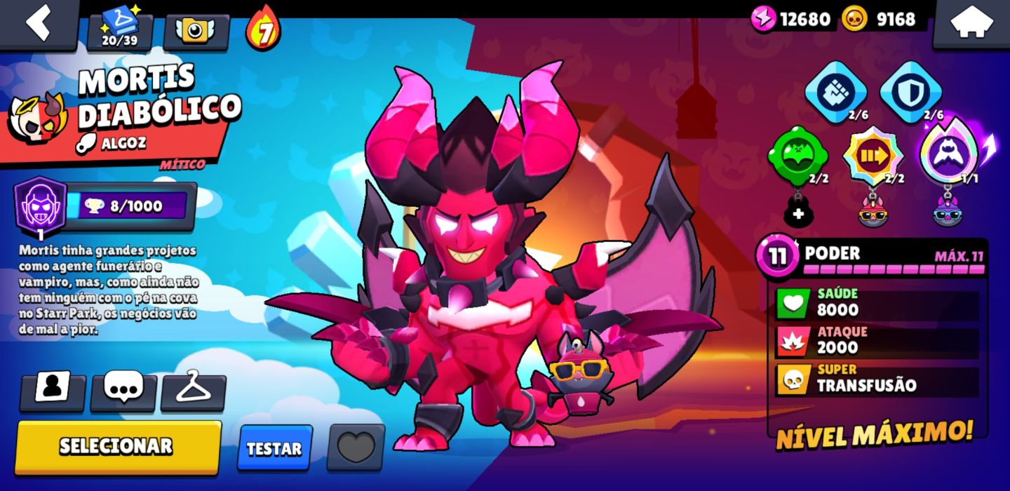 CONTA BRAWL STARS 27K CUSTO BENEFÍCIO
