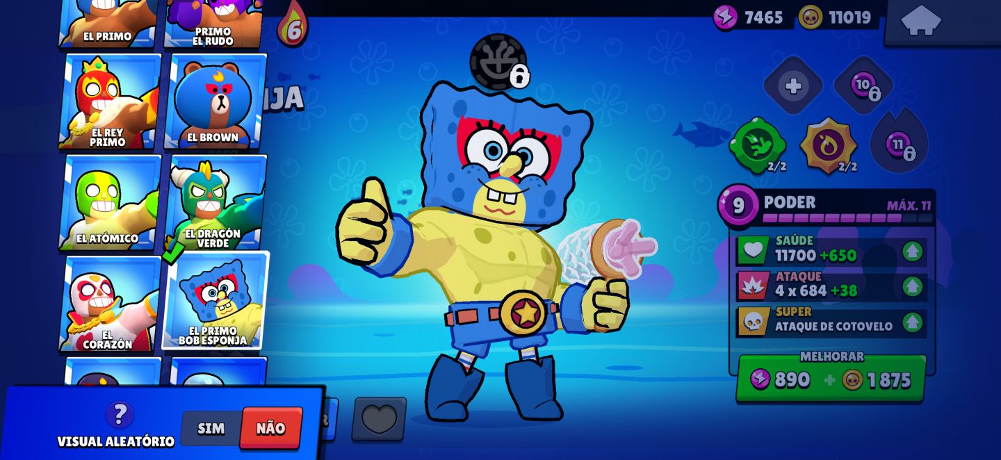 Conta boa de brawl Stars com muitos brawlers e skins
