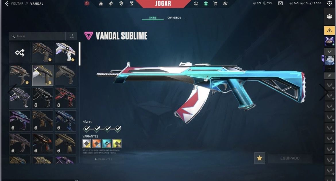 CONTA VALORANT