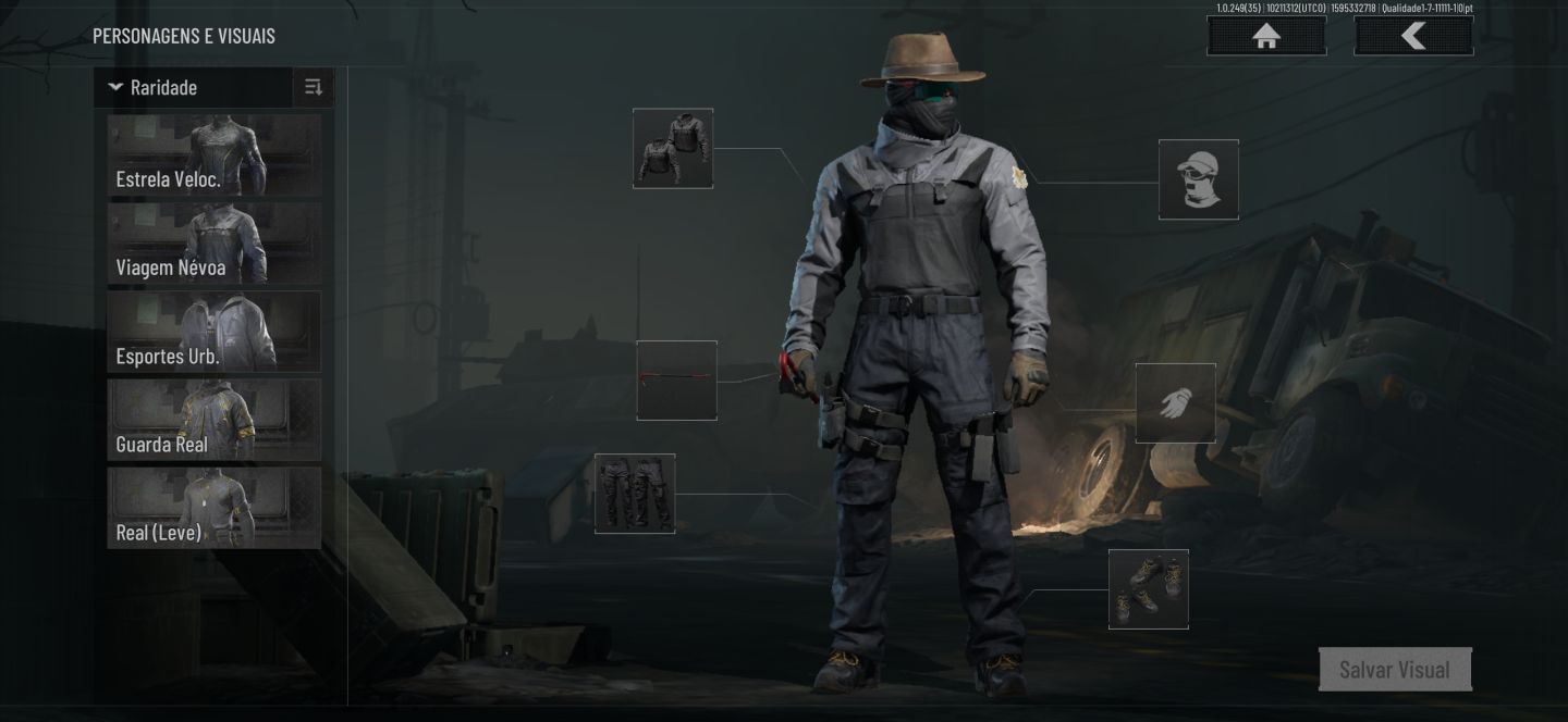 Conta Arena breakout mobile 12 milhões de armazém com skin de armas douradas