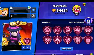 Conta de brawl stars full acesso! Conta com varias skins e mestre 2 e etc.