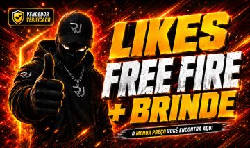 [SUPER PROMOÇÃO] 1540 LiKES NO FREE FIRE + SUPER BRINDE VIA ID - MENOR PREÇO!