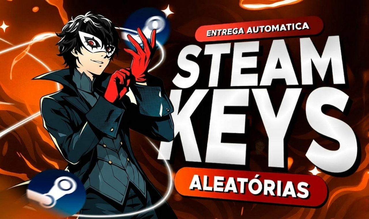 (Promoção + Brinde) RANDOM KEYS STEAM - SORTE GRANDE E PREÇO BAIXO + Brinde
