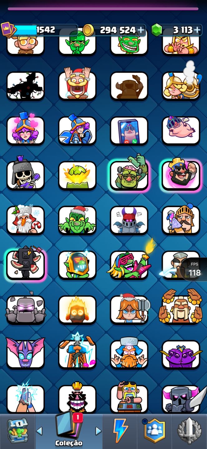 Conta Clash Royale