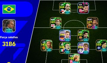 Conta efootball com Neymar do trio msn antigo