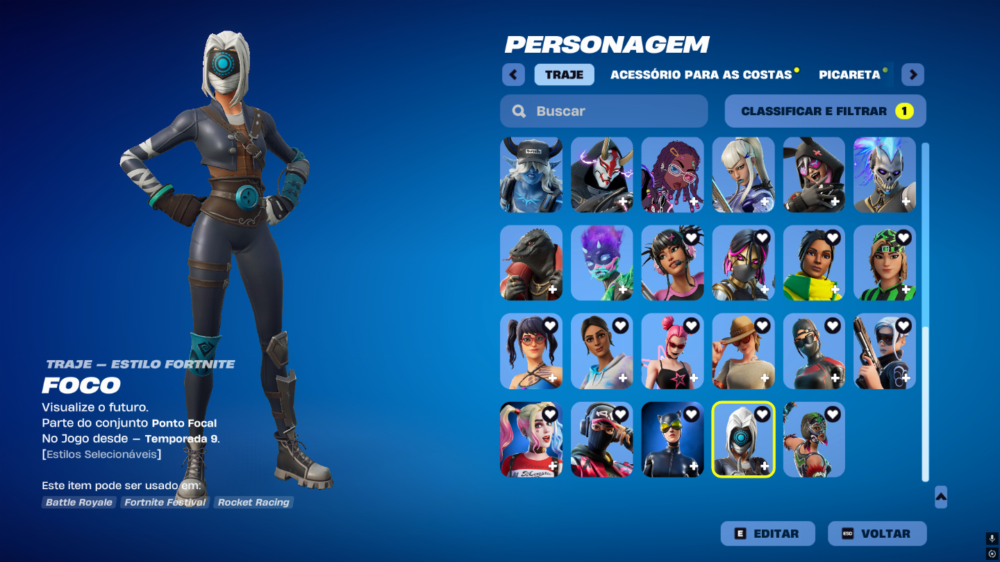 Continha fortnite FULL TRY-HARD [COM PADMÉ]