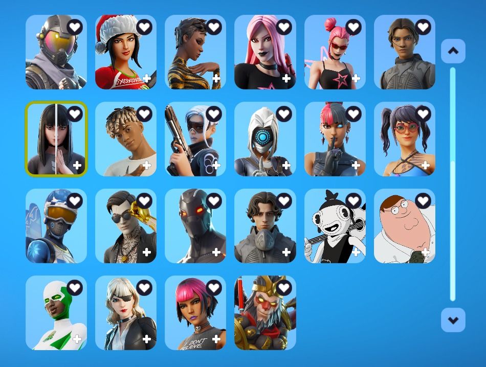 Conta fortnite com salve o mundo antigo, omega, lara croft etc
