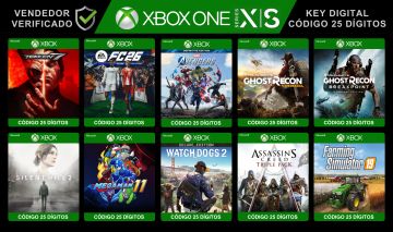 KEYS Jogos Xbox One Xbox Series X|S - Código 25 Dígitos em Promoção