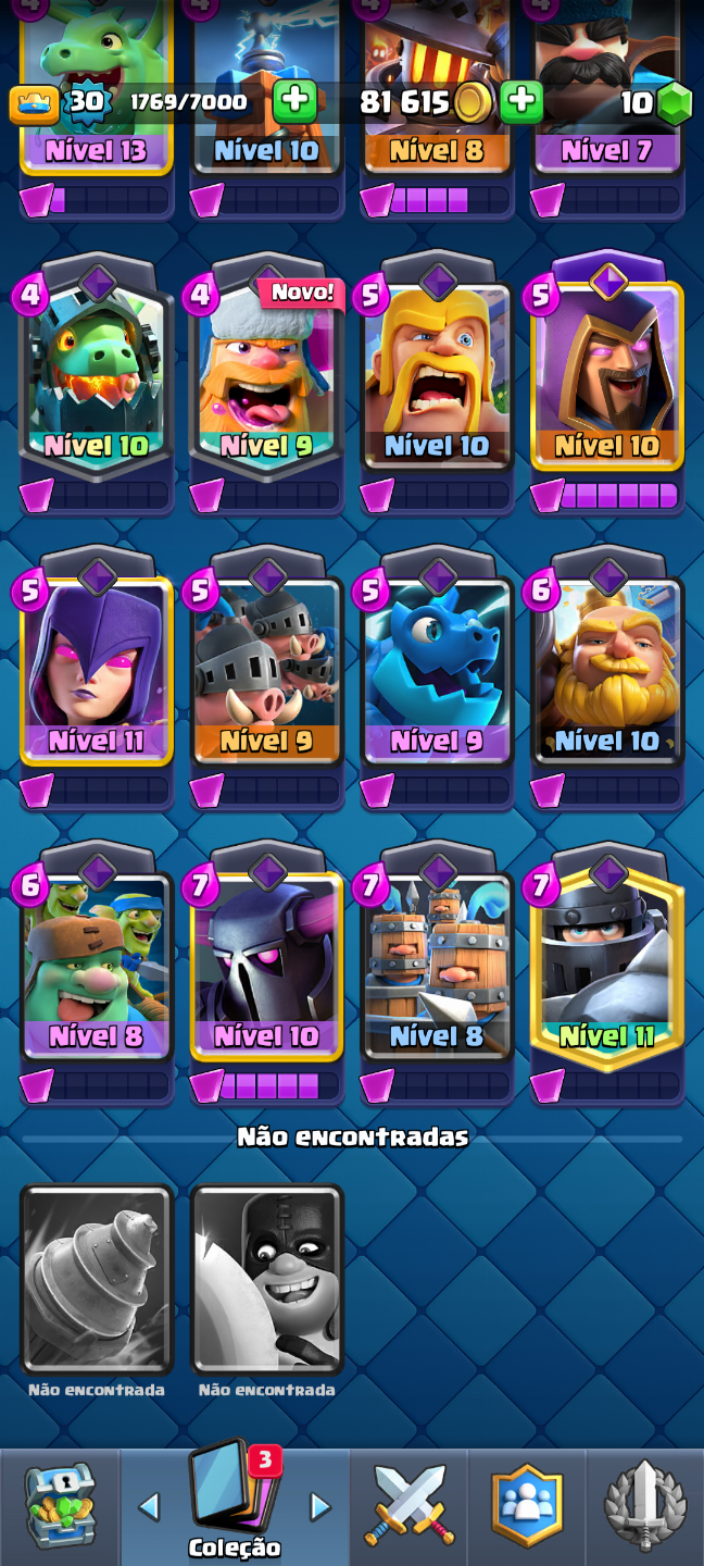 Conta de Clash Royale + EVOS