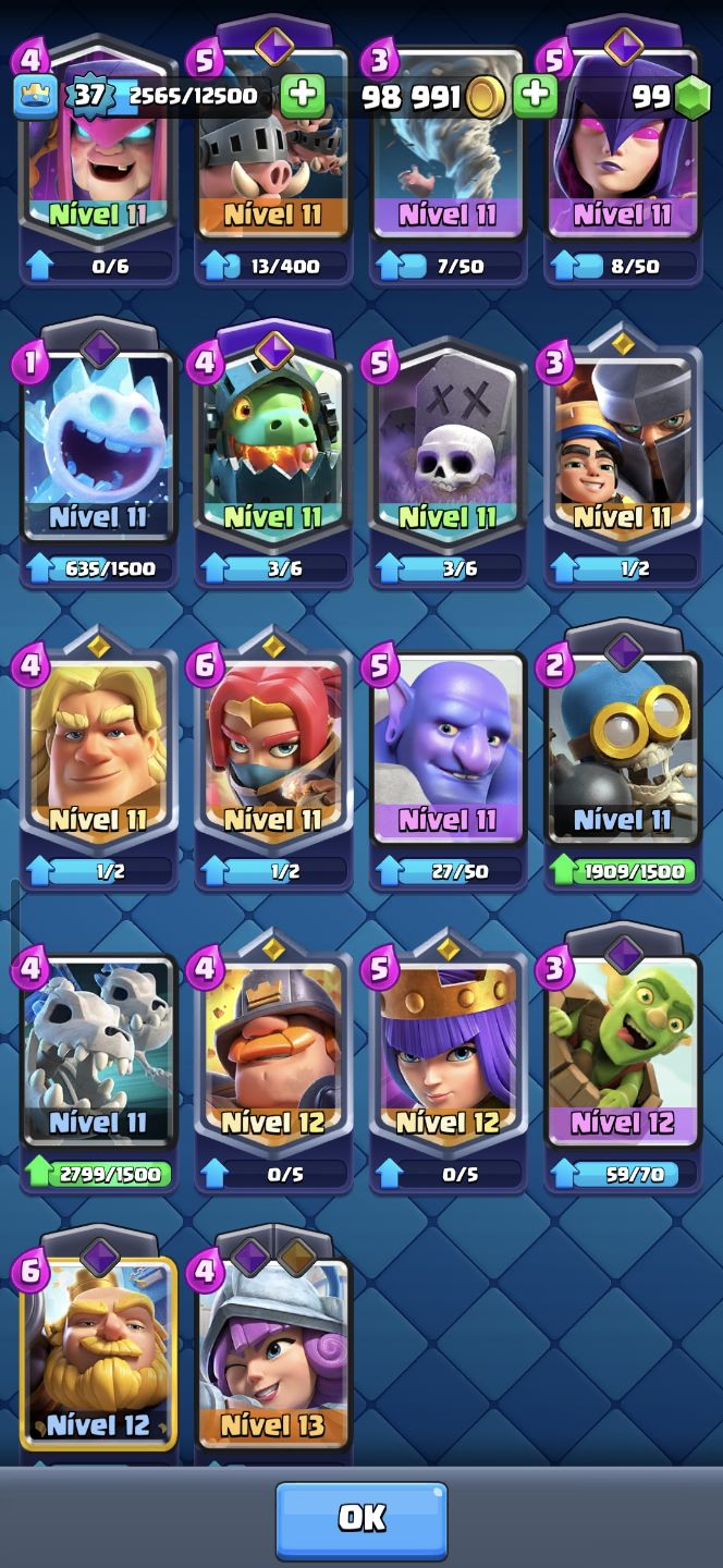 CONTA CLASH ROYALE BOA 9K TROFÉUS