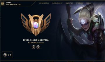 Conta league of legends - 486 skins - Diamante