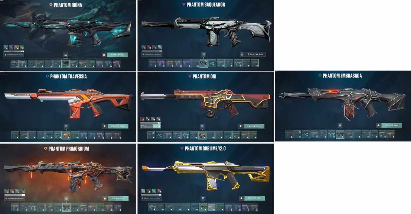 CONTA DE VALORANT DÍSPONIVEL FULL SKIN, único dono, skins a vontade, confira!