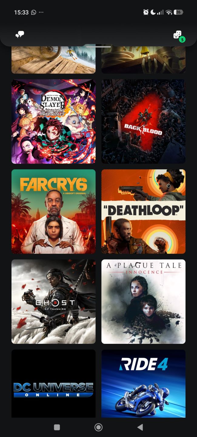 Minha conta com mais de 700 jogos e mais 598 platinas