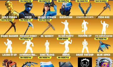 Conta fortnite snopp dogg , aquamen ,predador,wolwerine e etc.