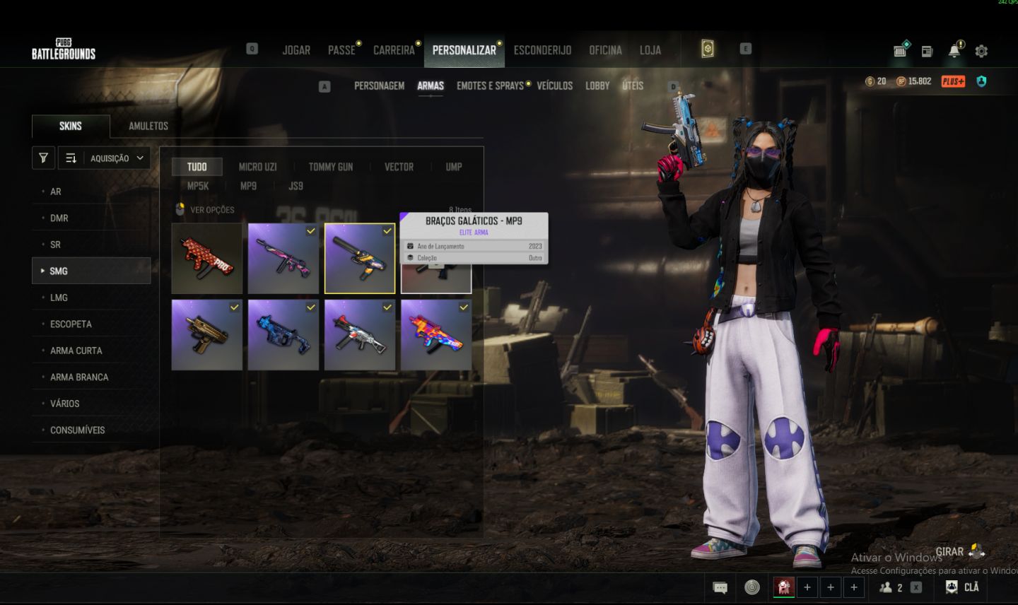 CONTA LV500 AUG MINOTAURO NIVEL 10 - MP5 INVERNAL NIVEL 5 + BUGATTI CHIRONN