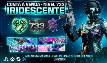 CONTA ENDGAME CALL OF DUTY: WARZONE / BO7 RANKED IRIDESCENTE