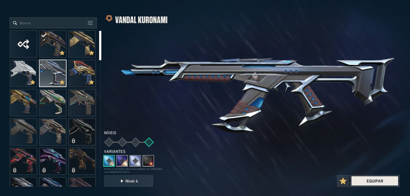 [FULL ACESSO] Conta unranked - skins de vandal e faca - Preço negociável
