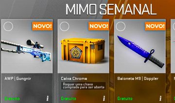 Mimos CS2 e up nivel de conta