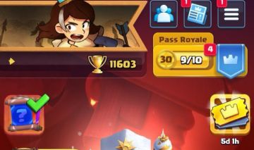 CONTA CLASH ROYALE TOP 11.600+