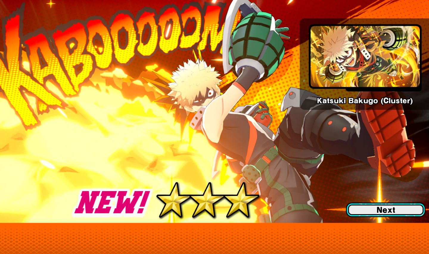 My hero Ultra Rumble Bakugou Tech / Tsuyu Strike