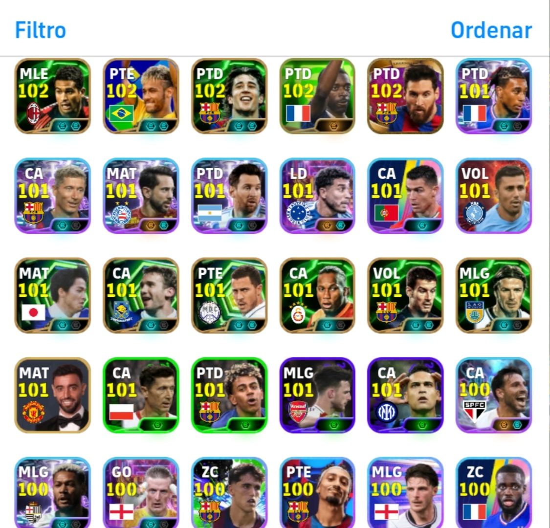 Conta full, muito boa, vários jogadores pagos, Cristiano Ronaldo lendário