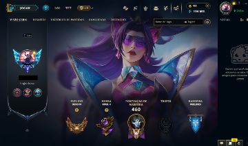 CONTA LOL | 107 SKINS | OURO 4 | FULL CHAMP