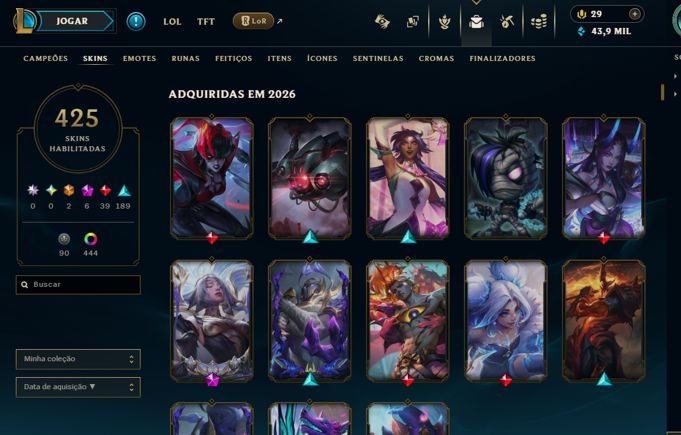 Valorant Champions 2021 e Conta LOL Full Champs e skins