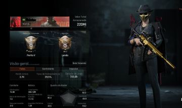 CONTA ARENA BREAKOUT INFINITE 220M STASH e 133M KOEN , CONTA UNICO DONO