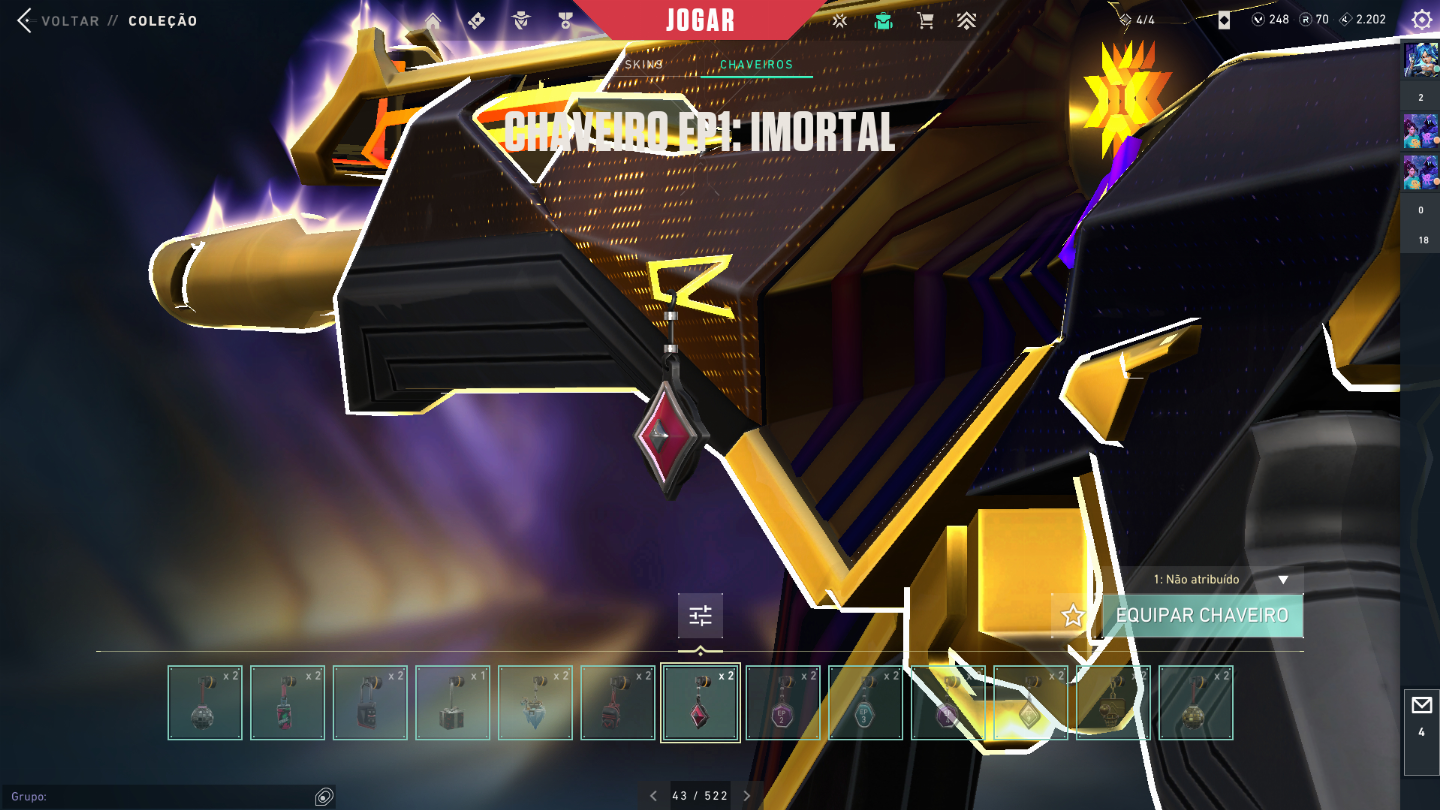 CONTA VALORANT GASTO MAIS DE 1.7K