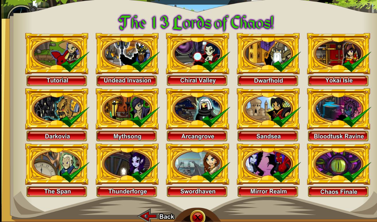 CONTA ANTIGA DE AQW (AdventureQuest Worlds)