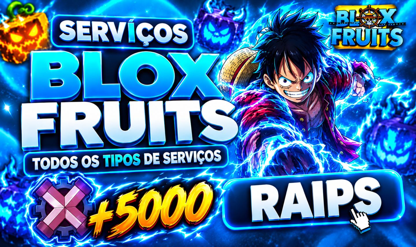 SERVIÇO BLOX FRUITS /(MAGNETIC, MISSÃO 1 SEA) /BOUNTY, MAESTRIA, BELLI, ... TUDO