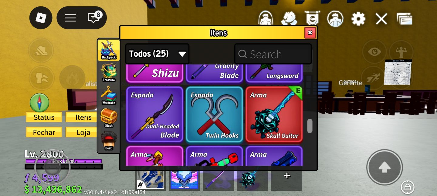 CONTA BLOX FRUITS LVL MAX | HUMAN V4 + STARLIGHT GRAVITY + CDK + TTK