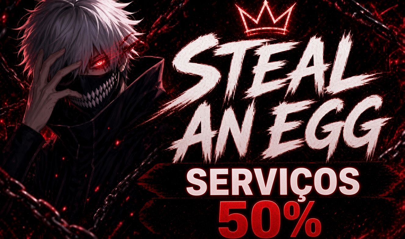 (50% DE DESCONTO) ROUBE UM OVO / STEAL A EGG CONTAS AVANÇADAS COM PETS RAROS