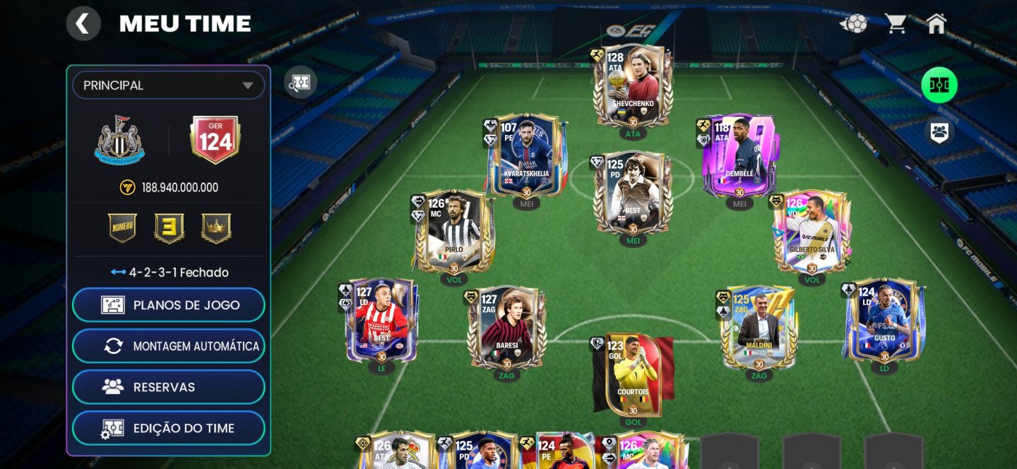 Conta fc mobile ovver 126