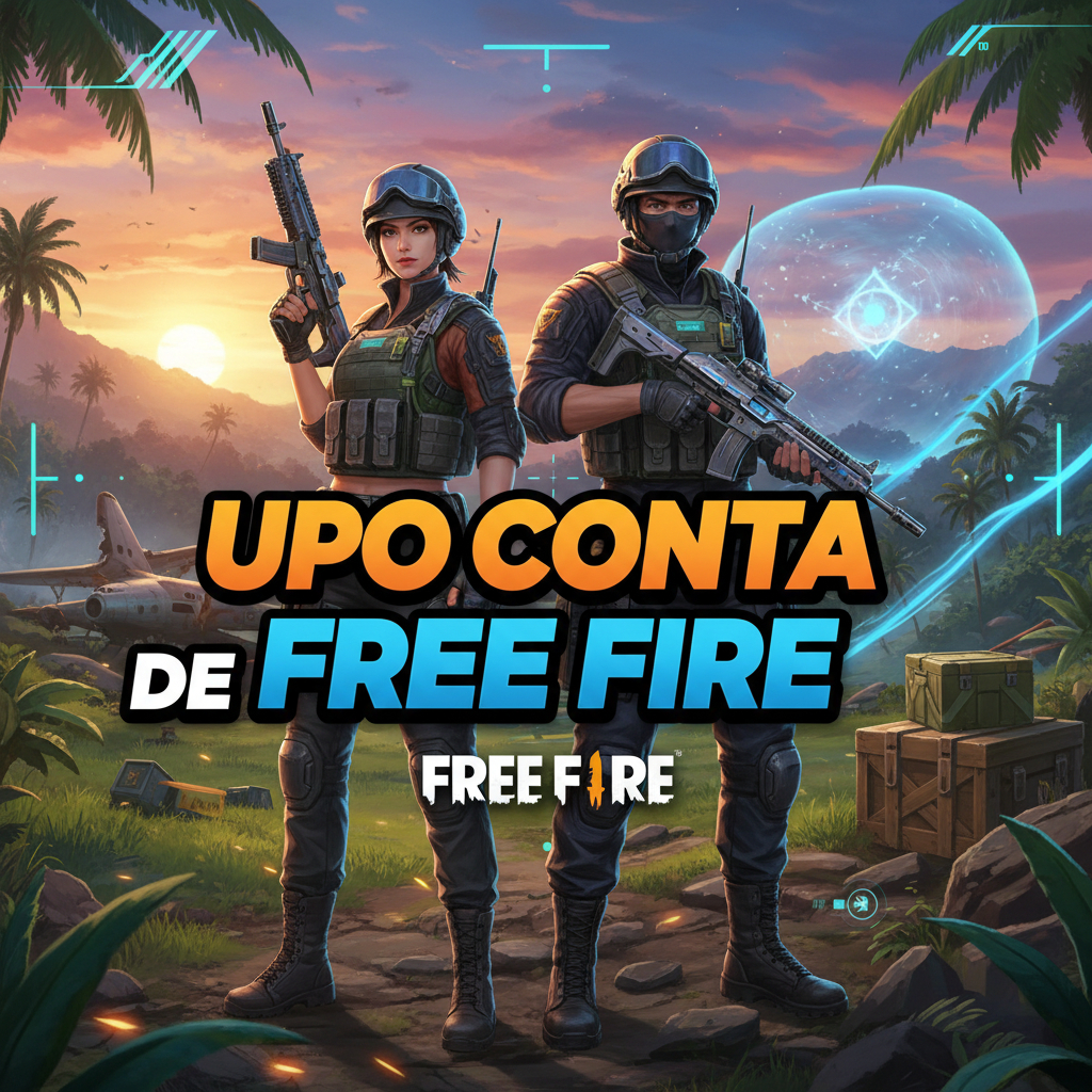 UPO SUA CONTA DE FREE FIRE, PREÇO MAIS BARATO E SEGURO DA GGMAX!!!