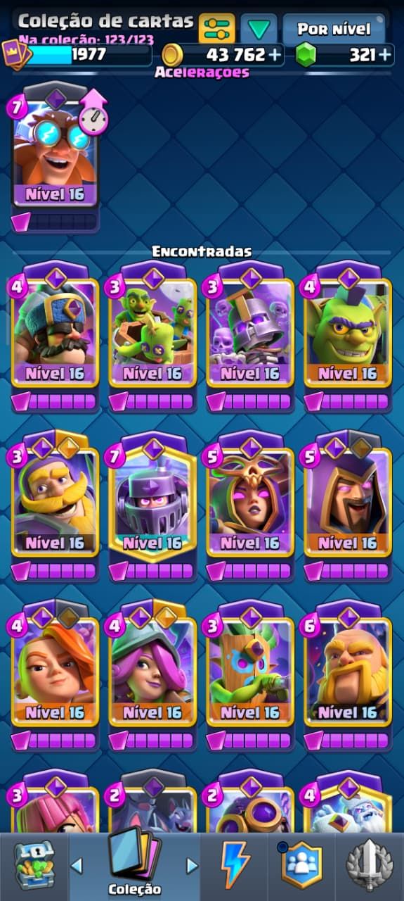 Conta Clash Royale - SEMI FULL 7 ANOS!!
