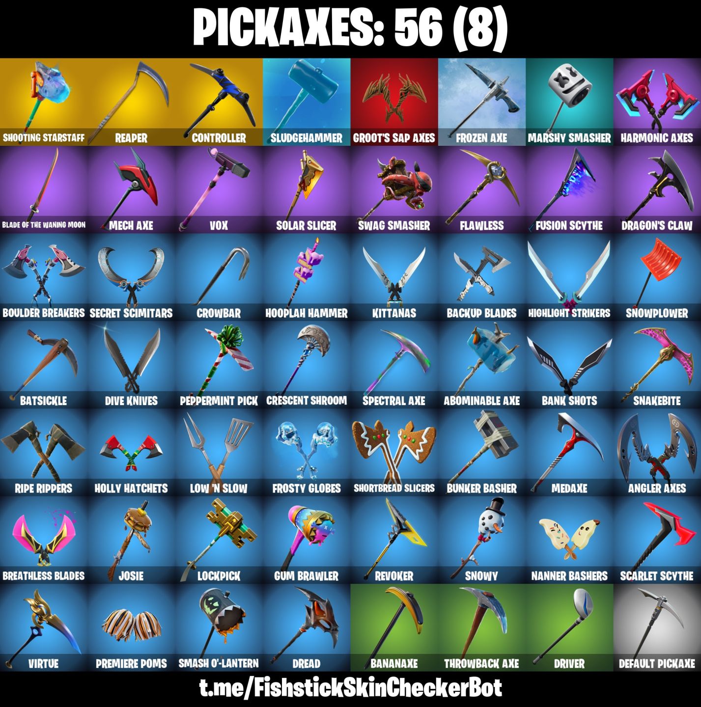 Conta Fortnite com Rox | Hybrid | Fusion | Blackheart | Vendetta e 32 Skins