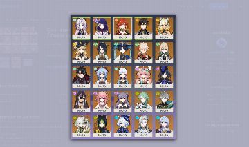 Conta genshin +59 T5 / Diversas Bis / Columbina / Todos os Arcontes