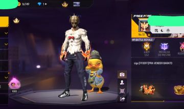 CONTA FREE FIRE LVL 51 | MESTRE BR + CS | FULL CAMISAS DE TIME