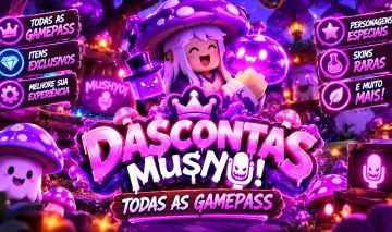 MushYO -Todas As Gamepass - Menor Preço do Site 50% OFF