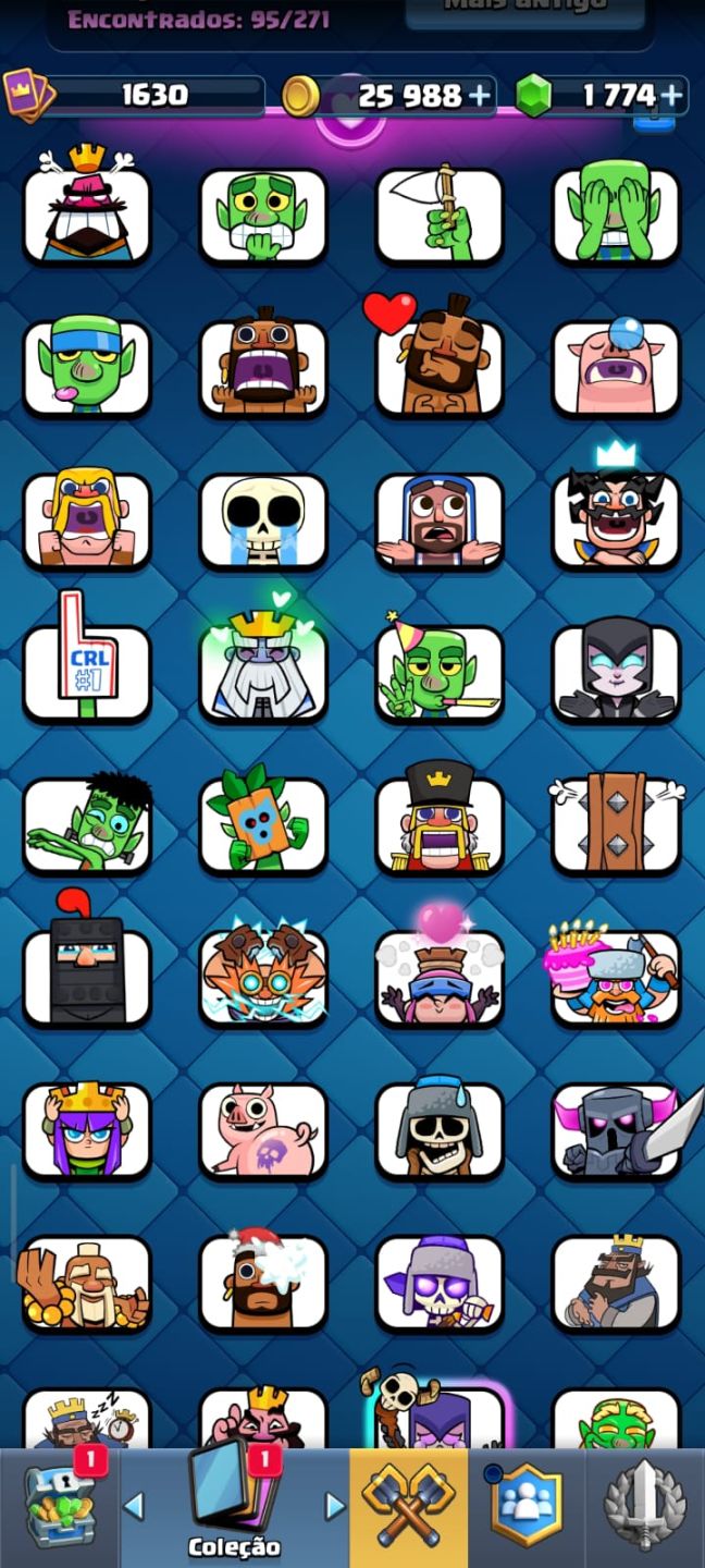 CONTA DE CLASH ROYALE FULL ACESSO