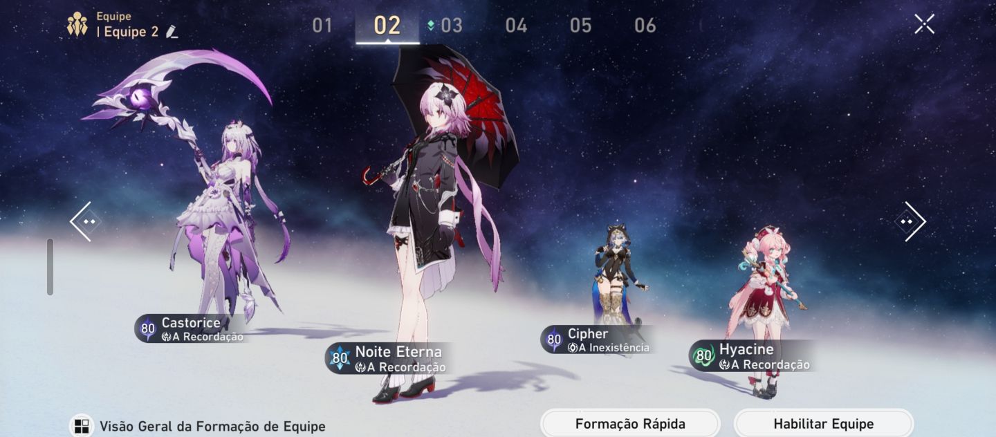 Promoçao Conta Honkai Star Rail End Game