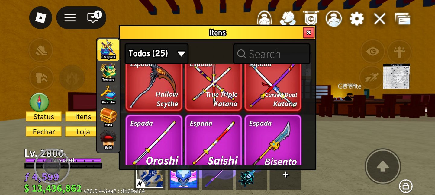 CONTA BLOX FRUITS LVL MAX | HUMAN V4 + STARLIGHT GRAVITY + CDK + TTK