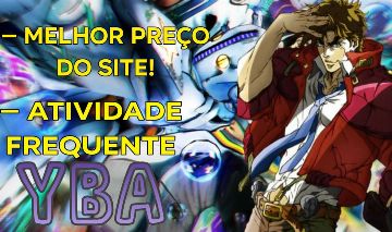 (20% DE DESCONTO) SKINS YOUR BIZARRE ADVENTURE(YBA)
